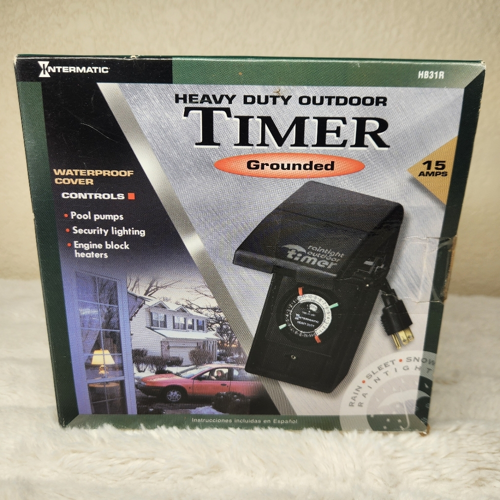 Intermatic Heavy Duty Outdoor Timer 15 amp 120v HB31R